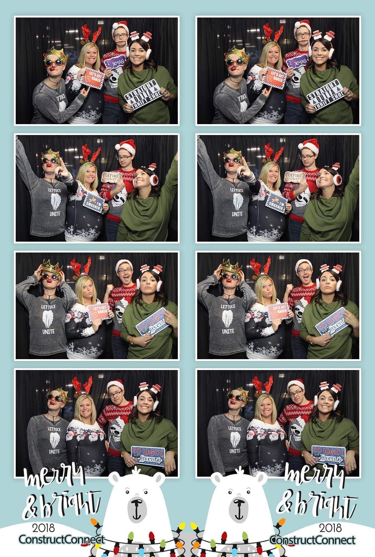 St Monica's Christmas Party 2018 | View more photos from the event at gallery.photoboothcincy.com/u/PhotoBoothCincy/St-Monicas-Christmas-Party-2018